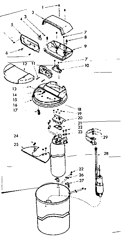 MAJOR COMPONENT ASSEMBLIES AND ASSOCIATED PARTS