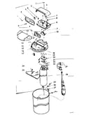 Major component assemblies and associated parts