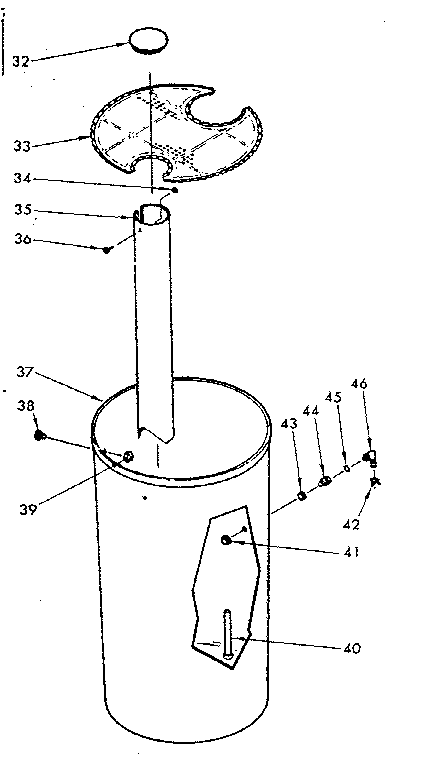 SALT STORAGE TANK & ASSOCIATED PARTS