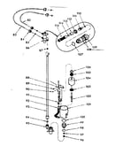 Brine metering assembly & nozzle assembly