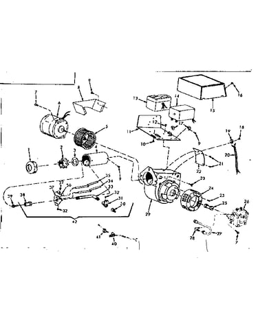 Oil burner assembly