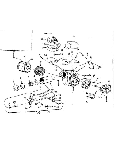 Oil burner assembly