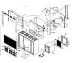 Sears 867734863 cabinet diagram