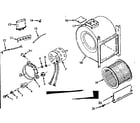Kenmore 867743930 h-q blower assembly diagram