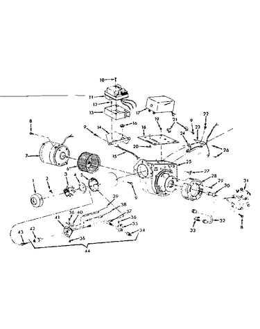 Oil burner assy
