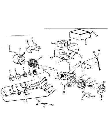 Oil burner assembly