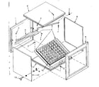 Kenmore 867747960 filter compartment kit diagram
