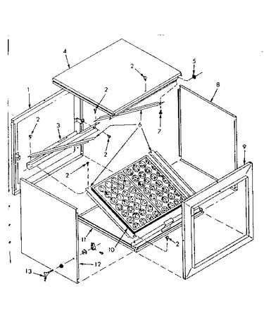 Filter compartment kit