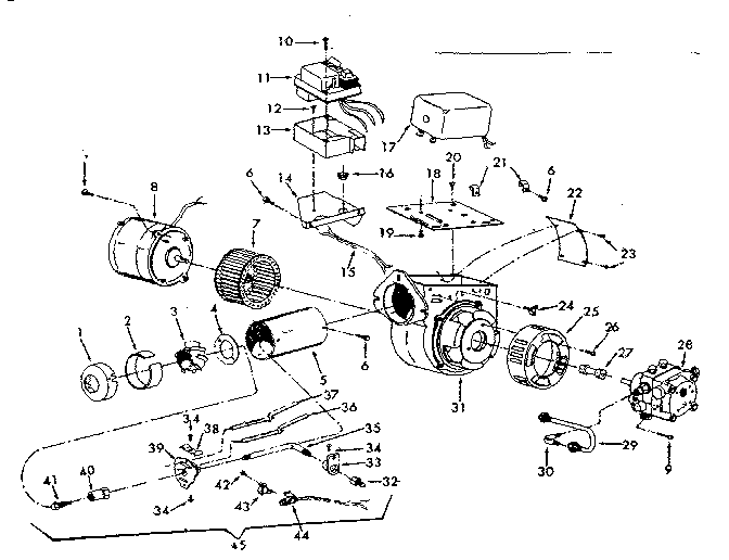 Oil burner assembly