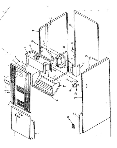 Furnace casing