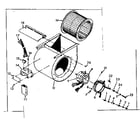 Kenmore 867764520 blower diagram