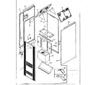 Kenmore 867765950 furnace casing diagram