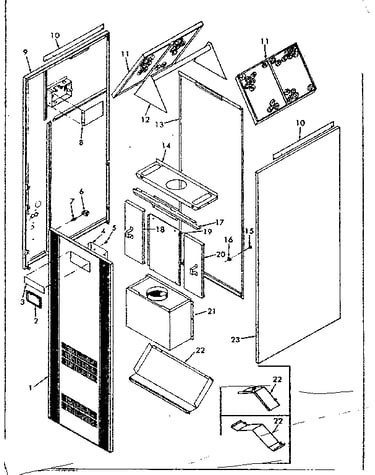 Furnace casing