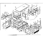 Kenmore 867767730 functional replacement parts diagram