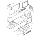 Kenmore 867768830 non-functional replacement parts diagram