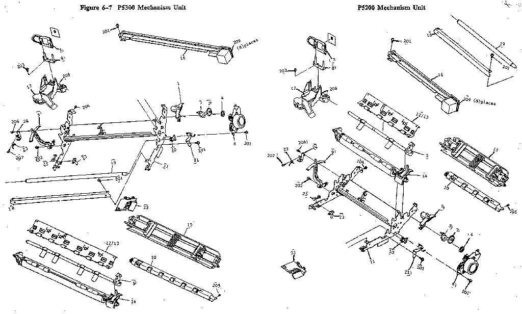 Nec printer - section 2 : mechanism unit