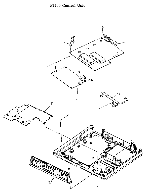 Nec printer - section 4 : control unit