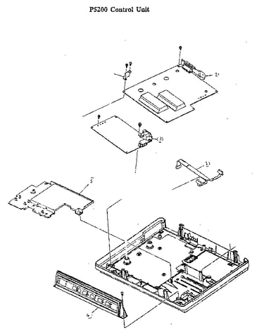 Nec printer - section 4 : control unit