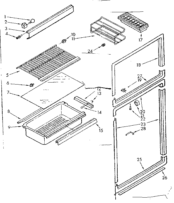 Breaker and liner parts