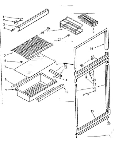 Breaker and liner parts