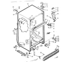 Kenmore 1067625142 cabinet parts diagram