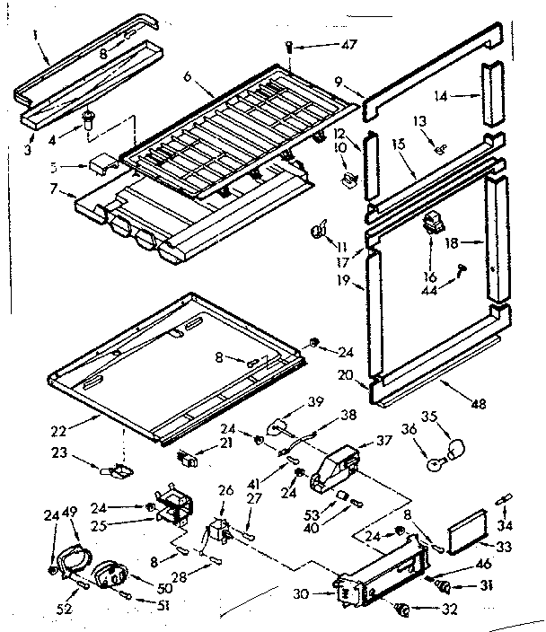 Breaker and partition parts
