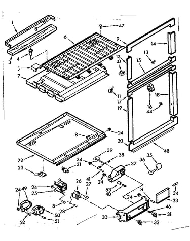 Breaker and partition parts