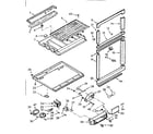 Kenmore 1067625442 breaker and partition parts diagram