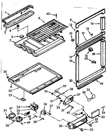 Breaker & partition parts