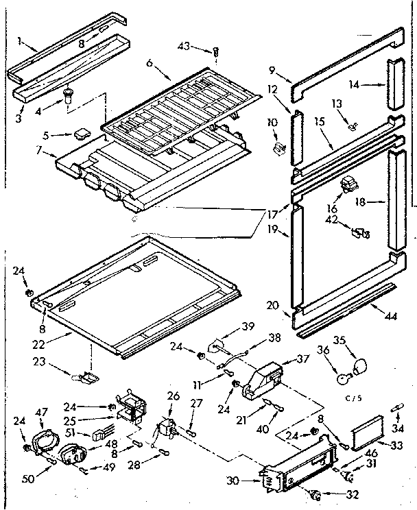 BREAKER AND PARTITION PARTS