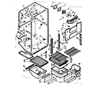 Kenmore 1067625426 liner parts diagram