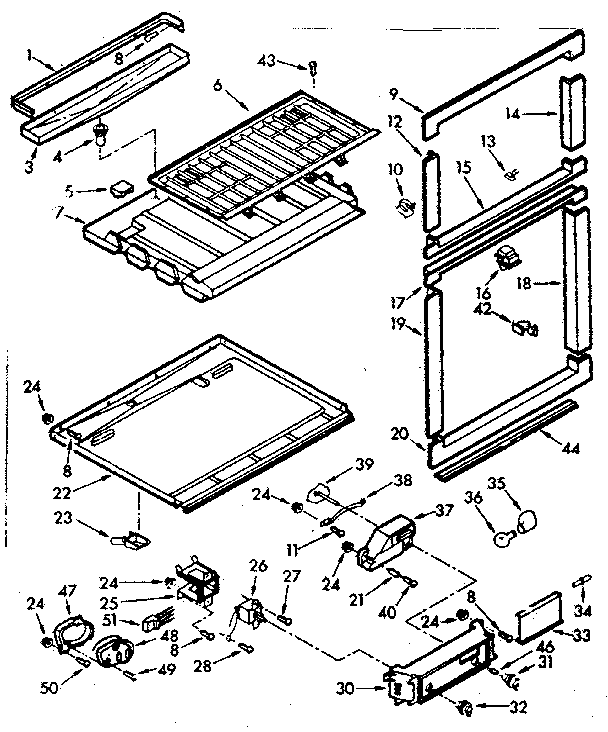 Breaker & partition parts