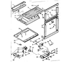 Kenmore 1067627422 breaker & partition parts diagram