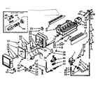 Kenmore 1067627412 icemaker parts diagram