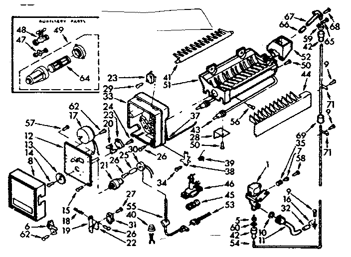 Icemaker parts