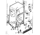 Kenmore 1067627413 cabinet diagram