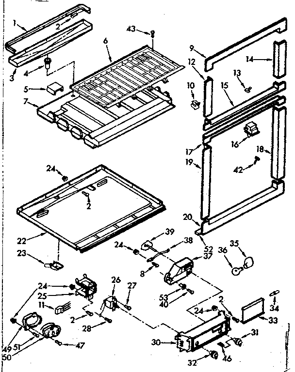 Breaker and partition