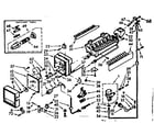 Kenmore 1067627661 refrigerator icemaker diagram