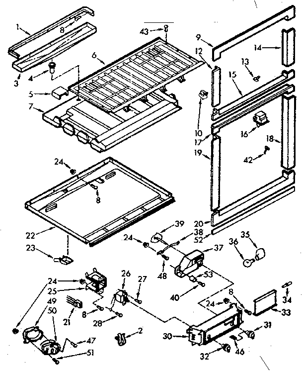 Breaker and partition