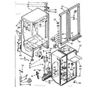 Kenmore 1067630542 cabinet diagram