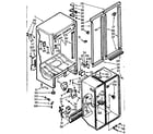 Kenmore 1067631421 cabinet diagram