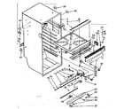 Kenmore 1067632121 liner assembly diagram
