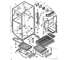 Kenmore 1067635263 liner parts diagram
