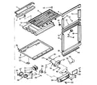 Kenmore 1067635223 breaker and partition parts diagram