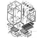Kenmore 1067635244 liner parts diagram