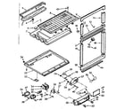 Kenmore 1067635244 breaker and partition parts diagram