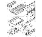 Kenmore 1067637221 breaker and partition parts diagram