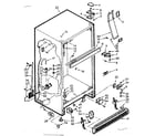 Kenmore 1067639310 cabinet parts diagram