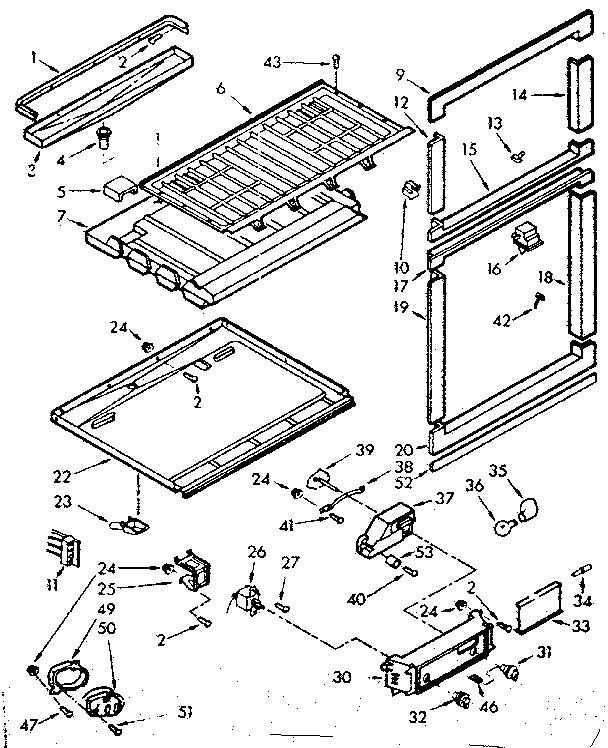 Breaker and partition parts