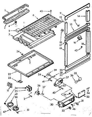 Breaker and partition parts